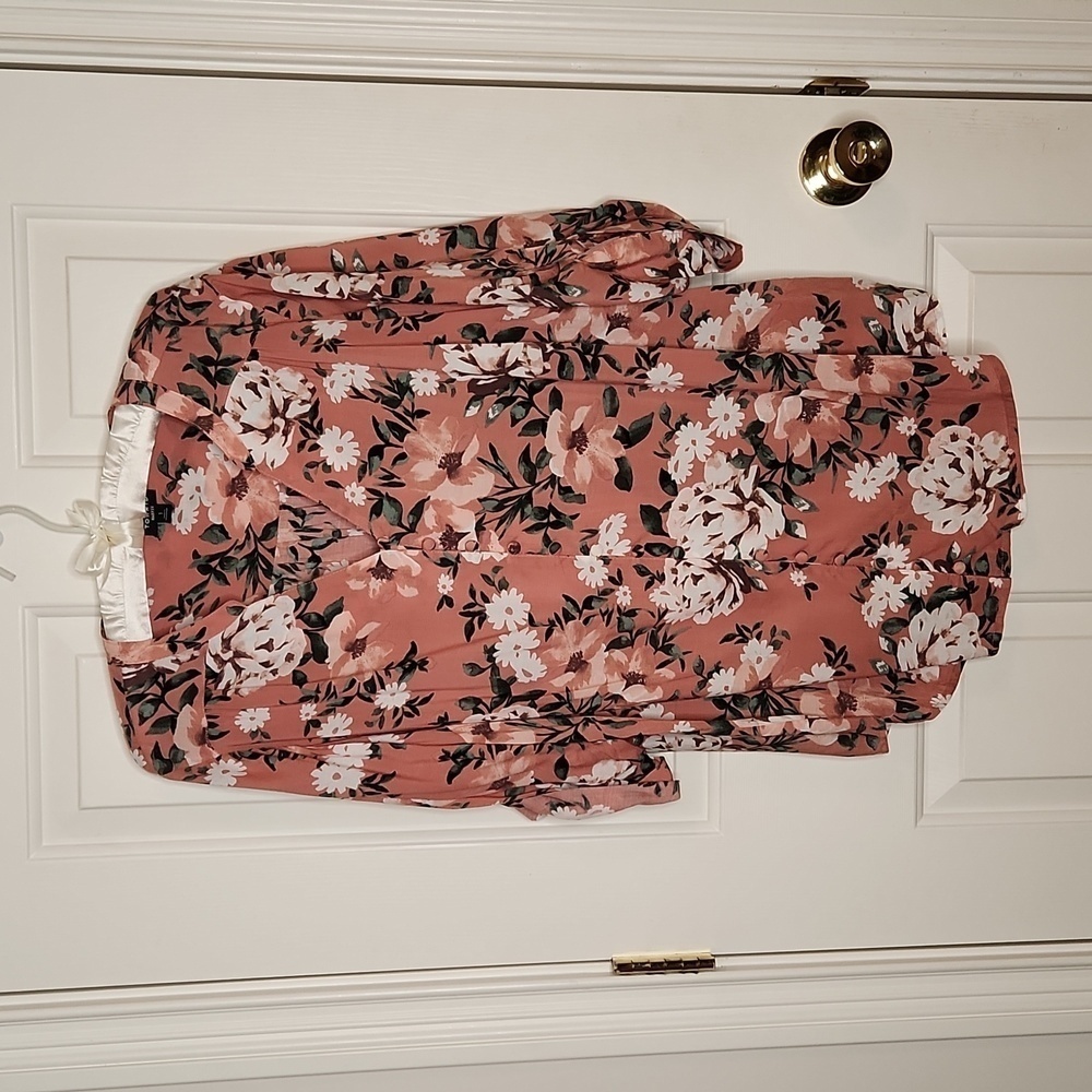 Torrid Summer Dream Floral Harper Top Size 1X NWT